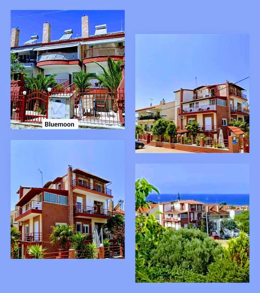 Blue Moon Accommodation Michaniona Exterior foto